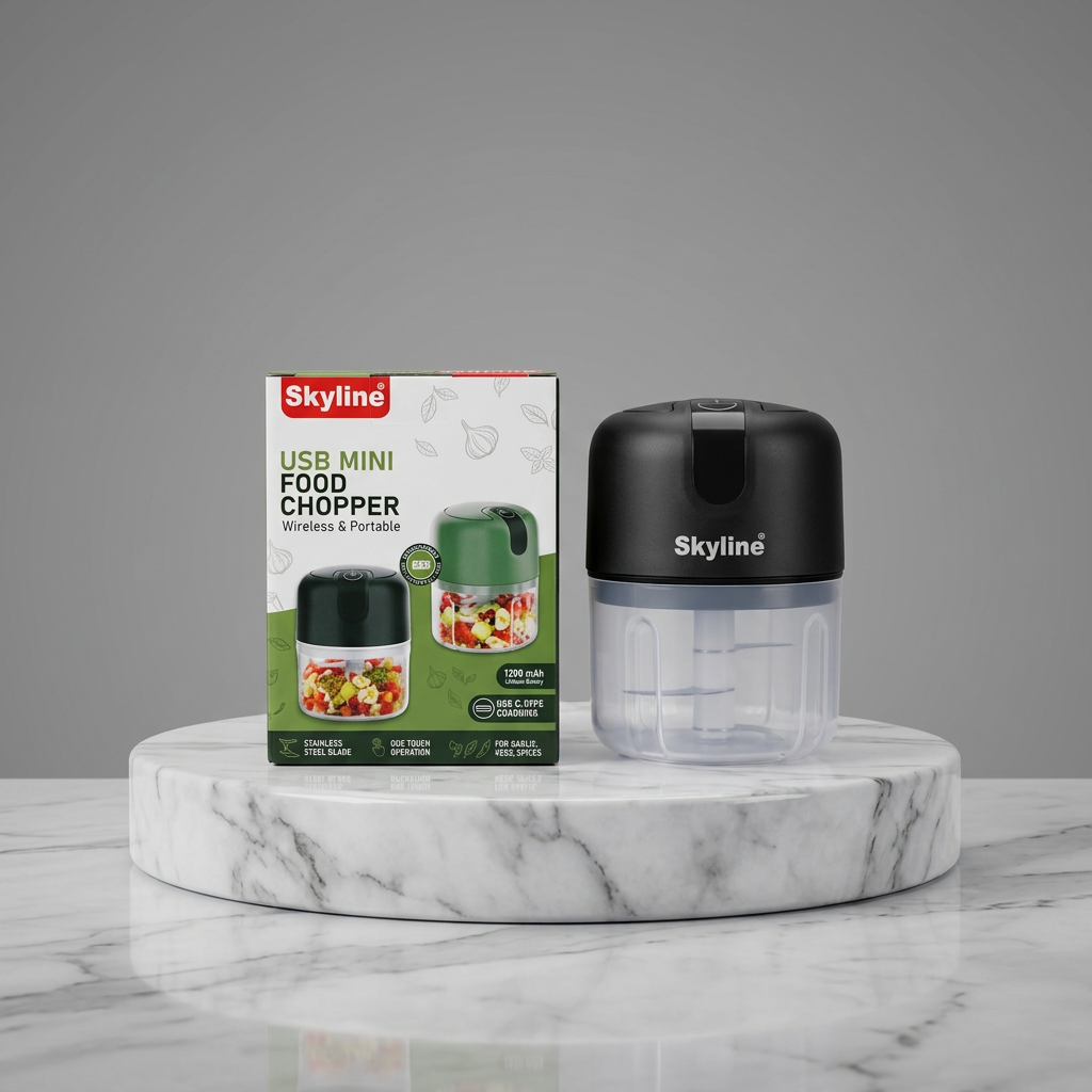 Skyline Portable USB Mini Food Chopper (BC-1200)
