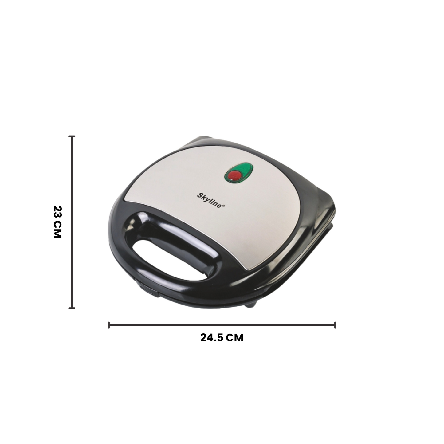 Skyline 750W 2-Slice Sandwich & Grill Toaster – Quick, Crispy, and Delicious Every Time