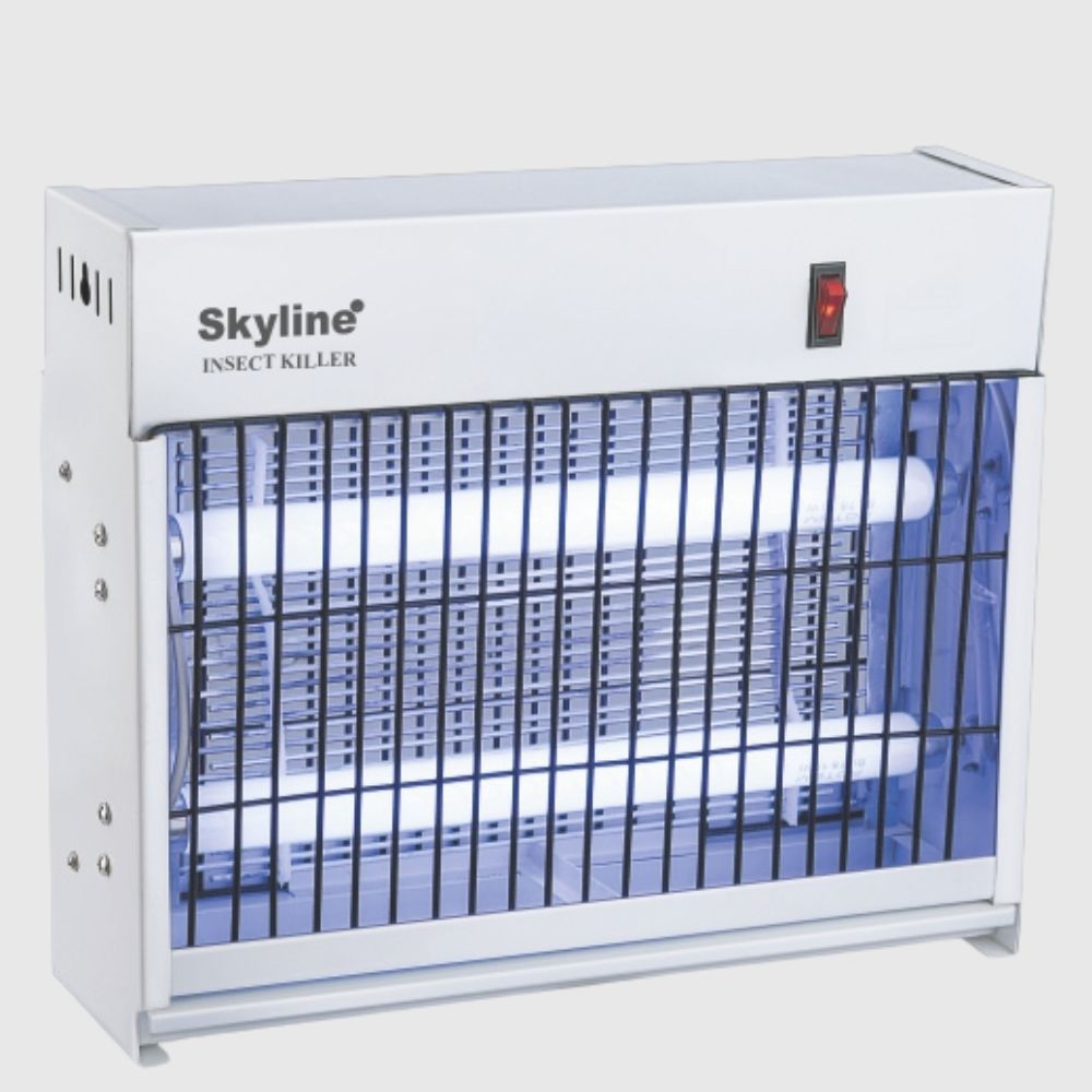 Skyline Insect Killer with Dual 10W Tubes – 1.25 ft Effective Bug Zapper - Skyline Appliances