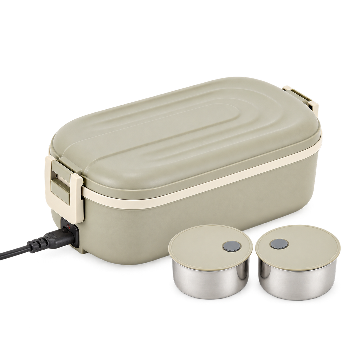 Skyline VTL-2829 50W Electric Lunch Box with two food-grade containers