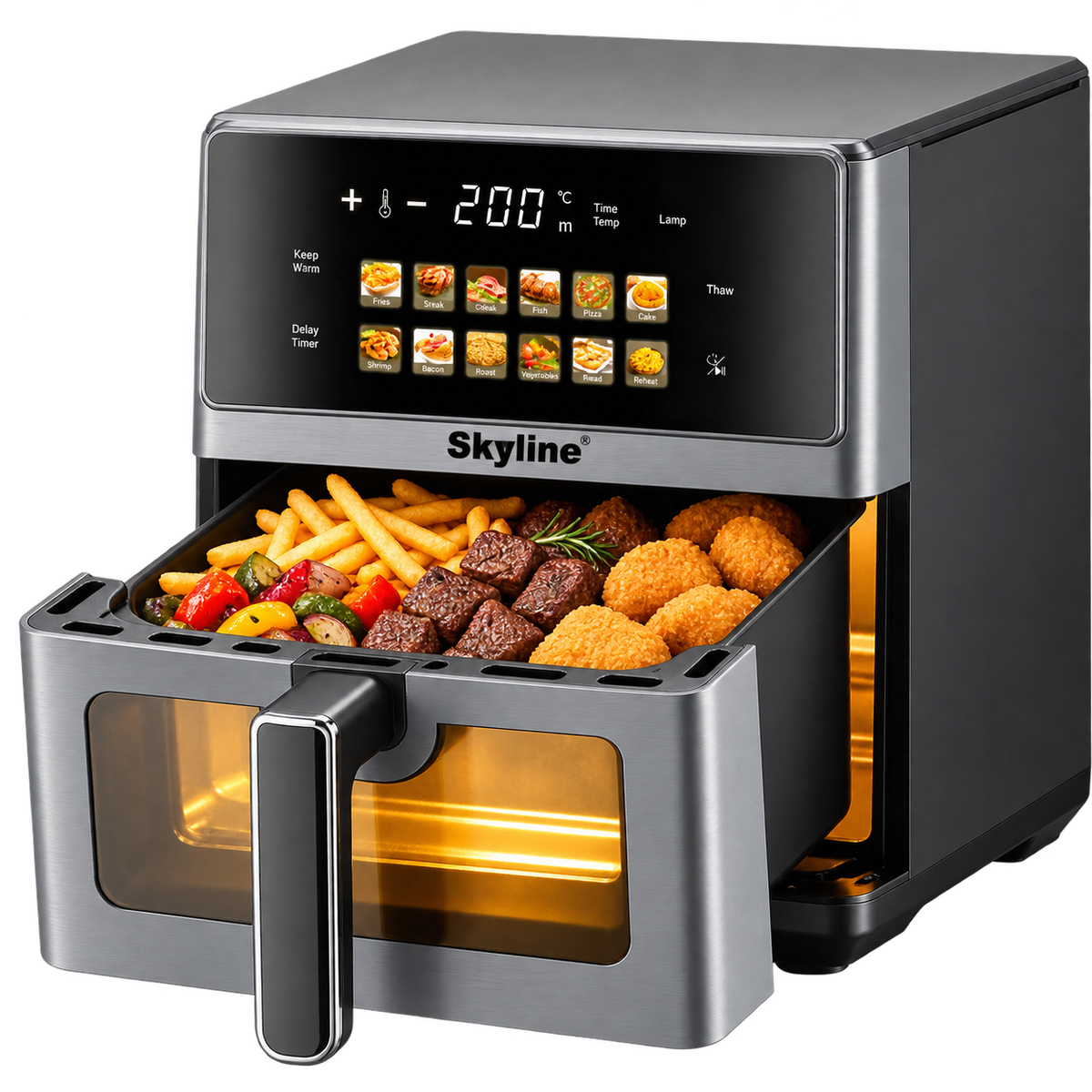 Skyline VTL-5118 7L Digital Air Fryer
