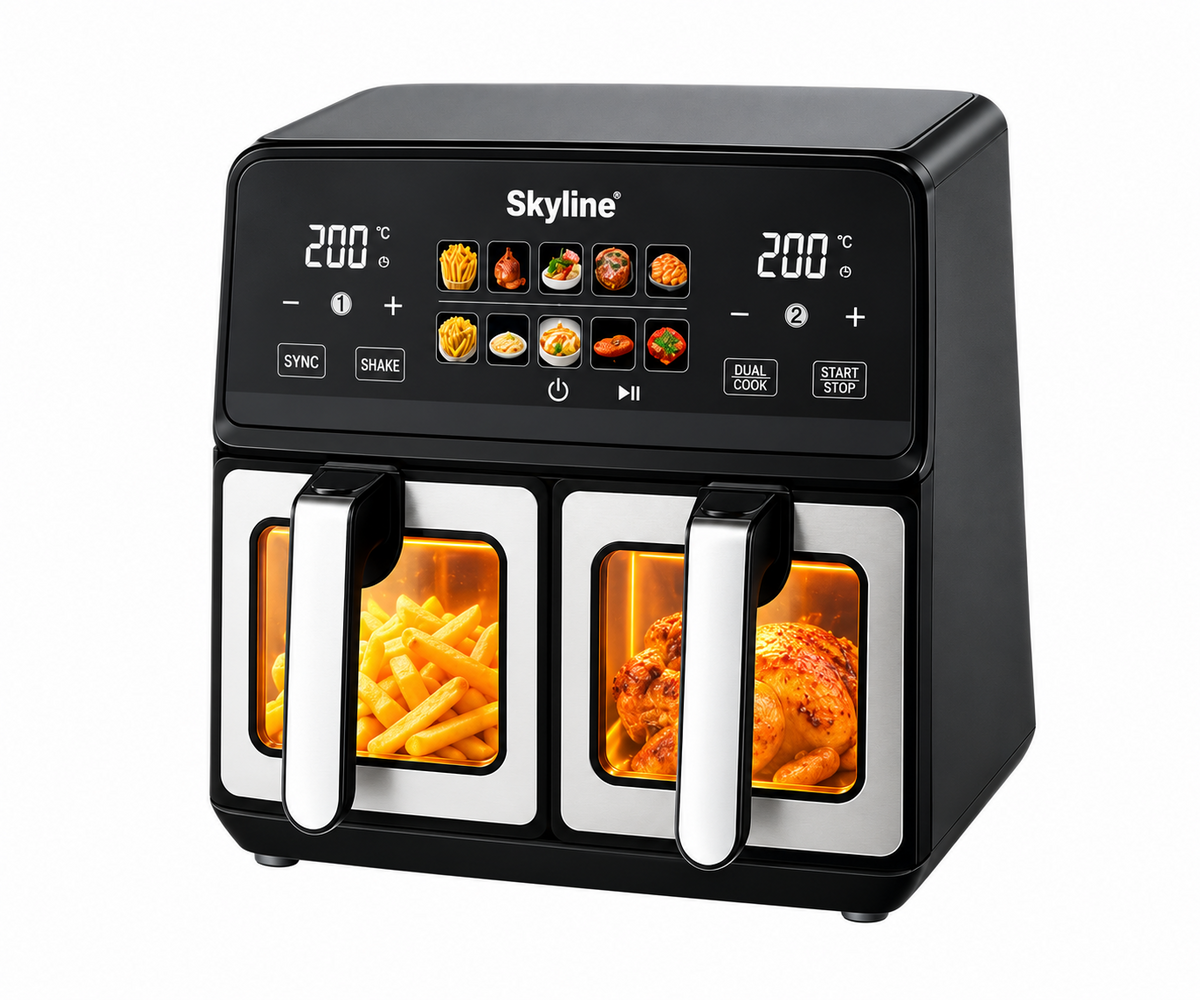 Skyline Digital Dual Basket Air Fryer VTL-5119 10L