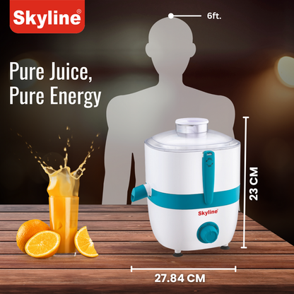 Skyline Juice Extractor 550 Watts – High-Performance Juicing for Every Home - Skyline Appliances