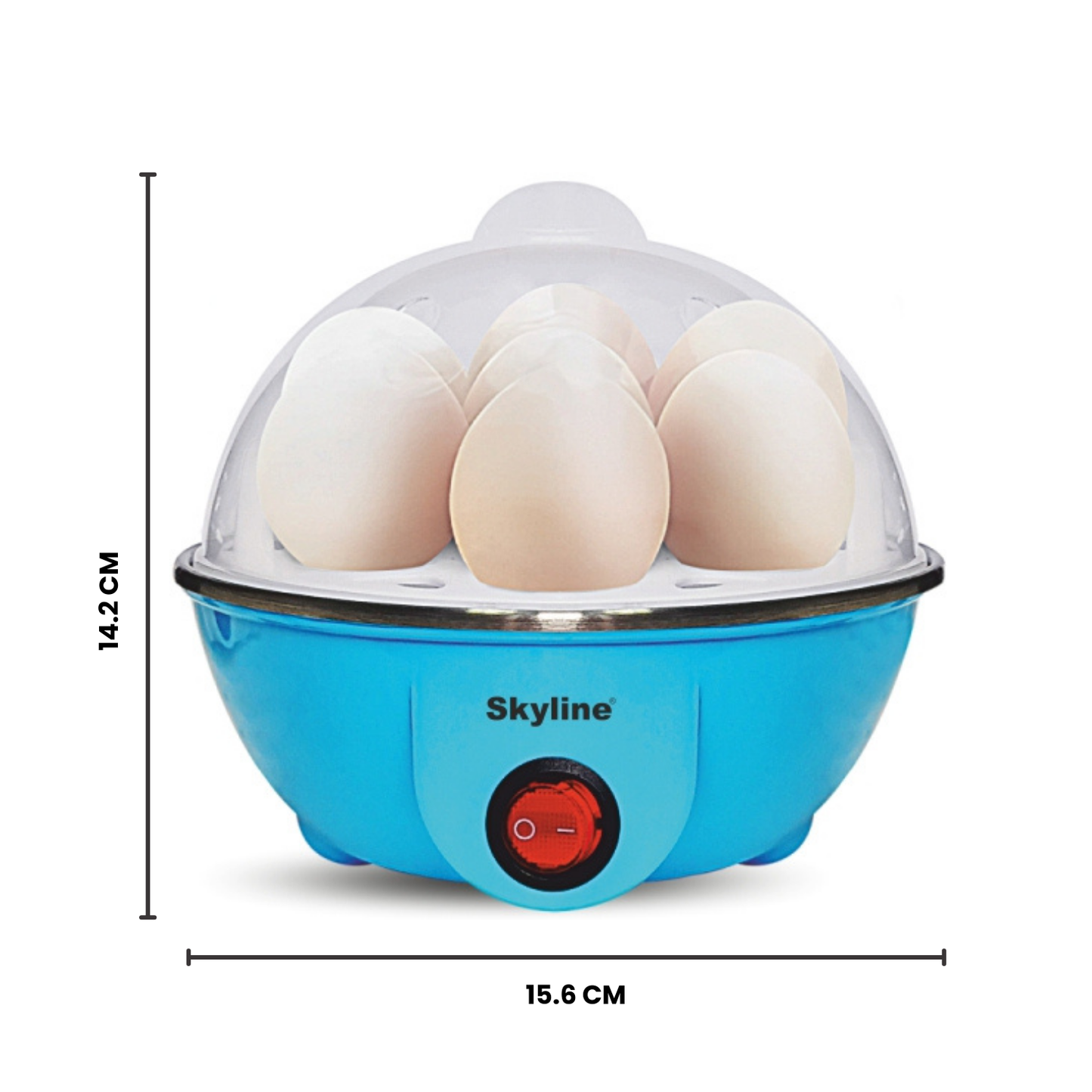 Skyline 350W Electric Egg Boiler, Quick & Easy Egg Cooker with BPA-Free Plastic - Skyline Appliances