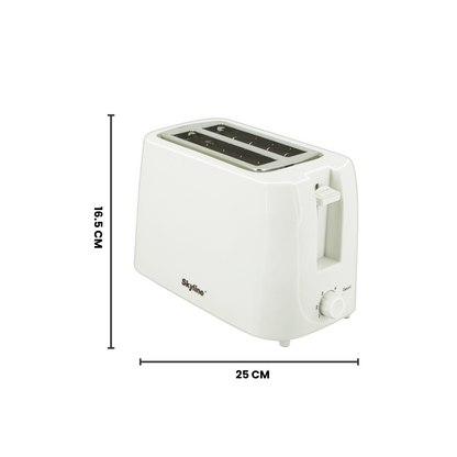 Skyline 750W 2-Slice Pop-Up Toaster with 7 Browning Levels & Cool Touch Body - Skyline Appliances