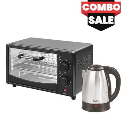 Oven Toaster & Electric Kettle Combo