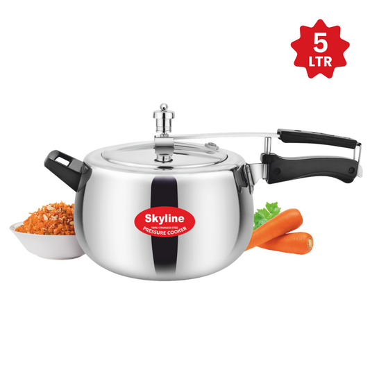 Triply Pressure Cooker 5 Litre Capacity - Skyline Appliances