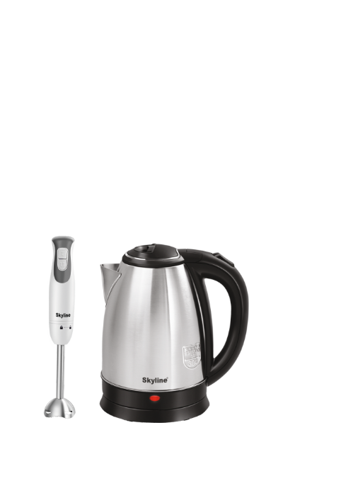 Skyline Kitchen Set | Electric Kettle & Hand Blender Combo