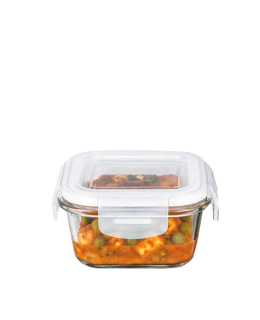 Skyline Premium Borosilicate Glass Food Container | 320ml (FC-01)