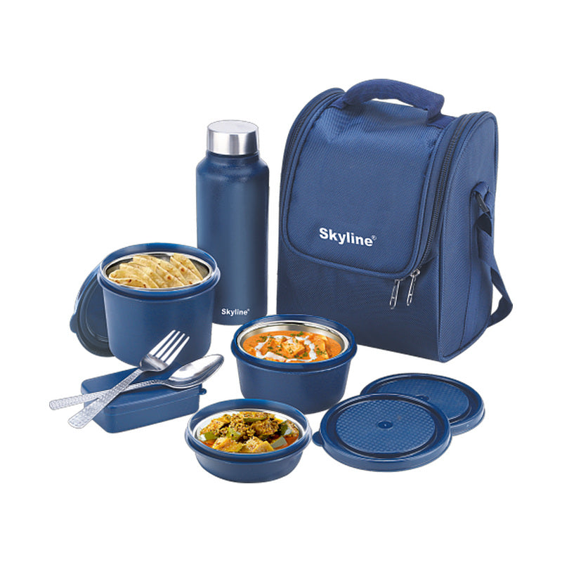 Skyline Office Set Lunch Box with Insulated Bag