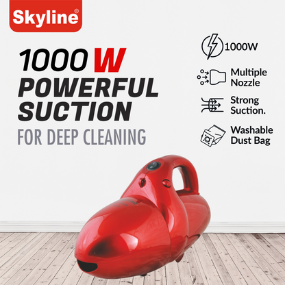 Skyline 1000W Vacuum Cleaner with Suction & Blow Function