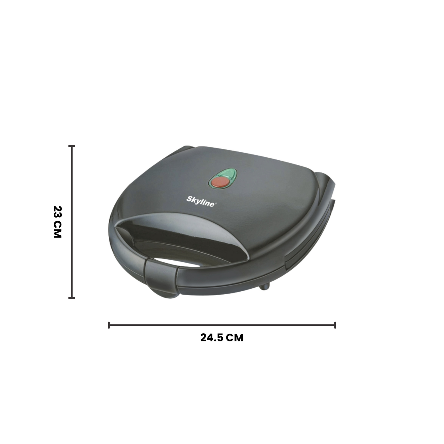 Skyline 750W 2-Slice Sandwich & Grill Toaster – Quick & Delicious Grilled Sandwiches Anytime