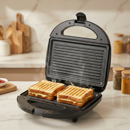 Skyline 750W 2-Slice Sandwich & Grill Toaster – Quick, Crispy, and Delicious Every Time