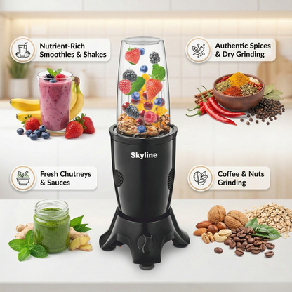 Skyline Nutri Mix Pro 500W Mixer Grinder