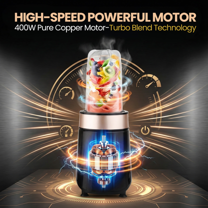 Skyline Nutri Mix 400 Watts – Compact Nutrition Blender with 2 Jars