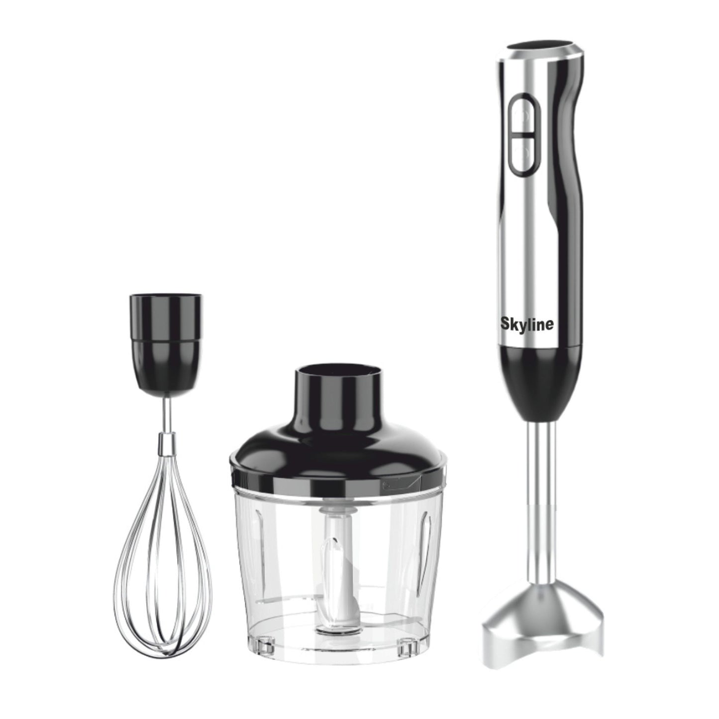 Skyline 500W Hand Blender with Chopper & Whisker