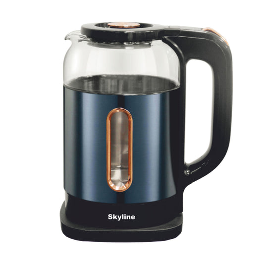 Skyline Electric Glass Kettle 1.7L, 1500W