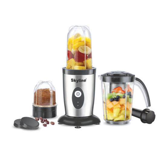 Skyline Nutri Mix 400 Watts – Multi-Purpose Blender & Grinder with 3 Jars - Skyline Appliances