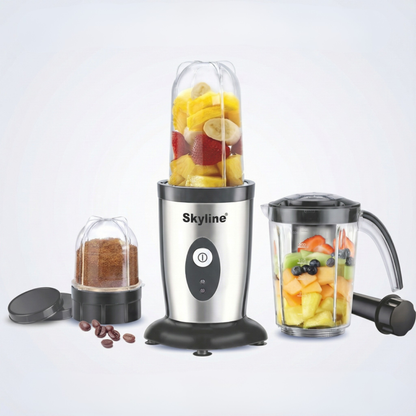 Skyline Nutri Mix 400 Watts – Multi-Purpose Blender & Grinder with 3 Jars
