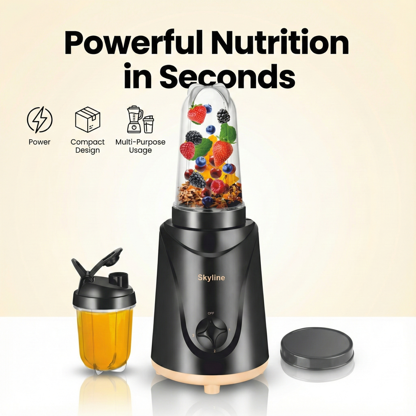 Skyline Nutri Mix Pro 500W Mixer Grinder