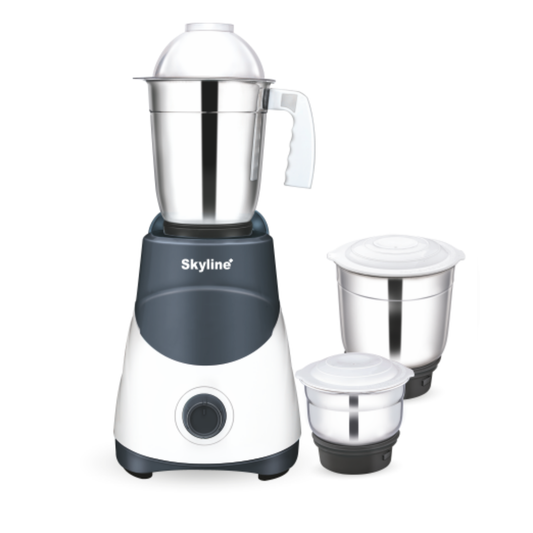 Power-Packed Mixer Grinder with 3 Jars – 600 Watts of Versatility - Skyline Appliances