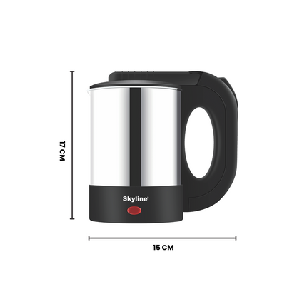 Skyline Electric Kettle 600W 0.5 Litre – Compact, Efficient & Perfect for Quick Boiling