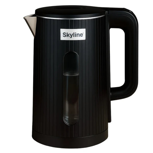 Skyline Double Wall Electric Kettle 1500W – 1.8L | Smart & Safe Boiling