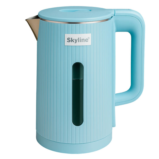 Skyline Double Wall Electric Kettle 1500W – 1.8L | Smart & Safe Boiling - Skyline Appliances