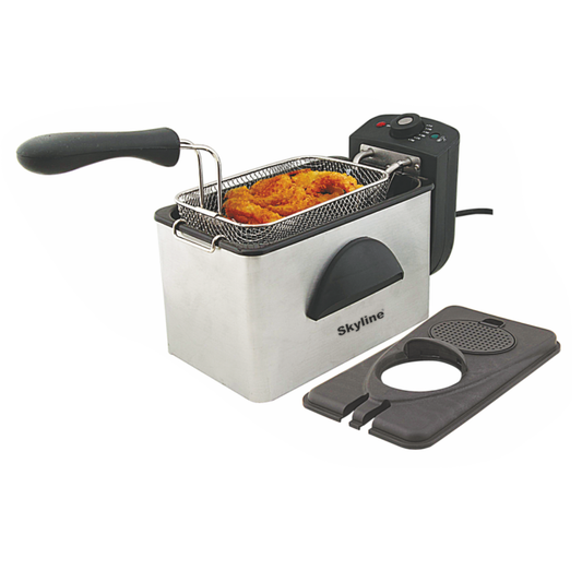 Skyline 2000W Deep Fryer | 2L Capacity with Adjustable Thermostat & Stainless Steel Design - Skyline Appliances
