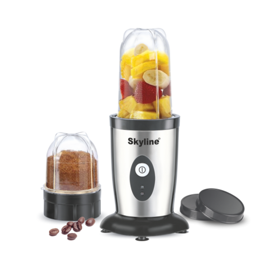 Skyline Nutri Mix 400 Watts – Compact Blender & Grinder with 2 Jars - Skyline Appliances