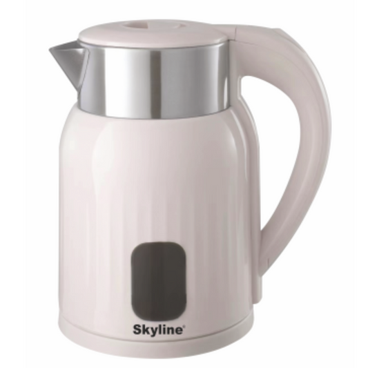 Skyline 1.8L Double Wall Electric Kettle, 1500W – Fast Boiling & Safety Enhanced