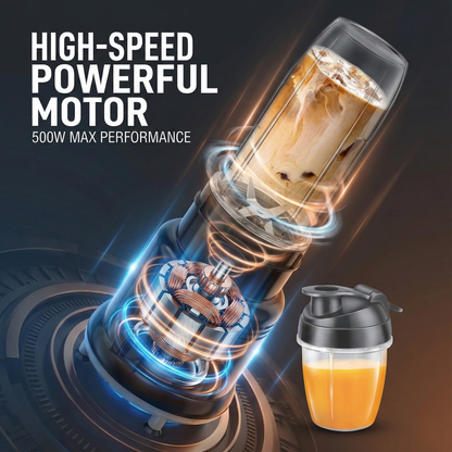 Skyline 500W Nutri Mixer Grinder Blender Smoothie Maker with 2 Jars