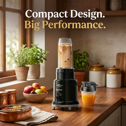 Skyline 500W Nutri Mixer Grinder Blender Smoothie Maker with 2 Jars