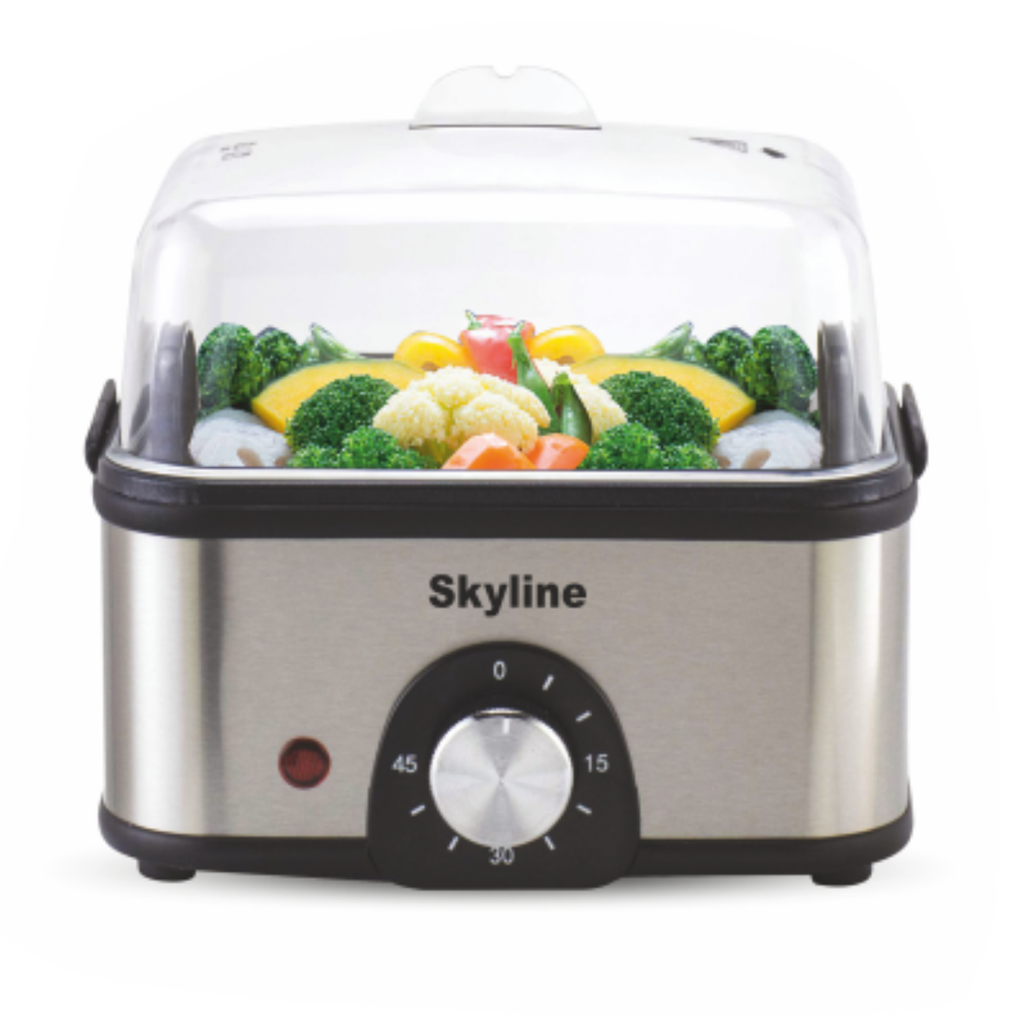 Skyline Electric Multi Cook 3-in-1 Pan, Stainless Steel, 400W - Steam, Boil & Cook - Skyline Appliances