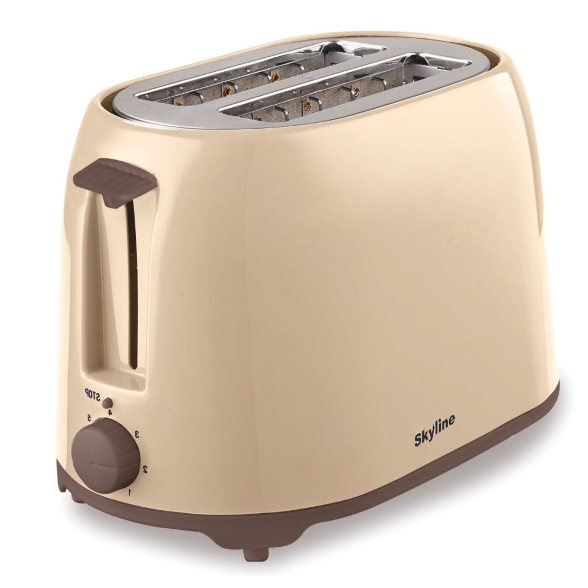 Skyline 750W 2-Slice Pop-Up Toaster with 7 Browning Levels and Cool Touch Body - Skyline Appliances