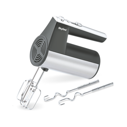 Skyline 400W Hand Mixer with 5-Speed and Turbo Function | Effortless Mixing and Blending - Skyline Appliances