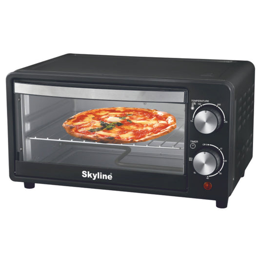 Skyline 12L Toaster Oven | 1000W Compact Baking & Grilling Solution