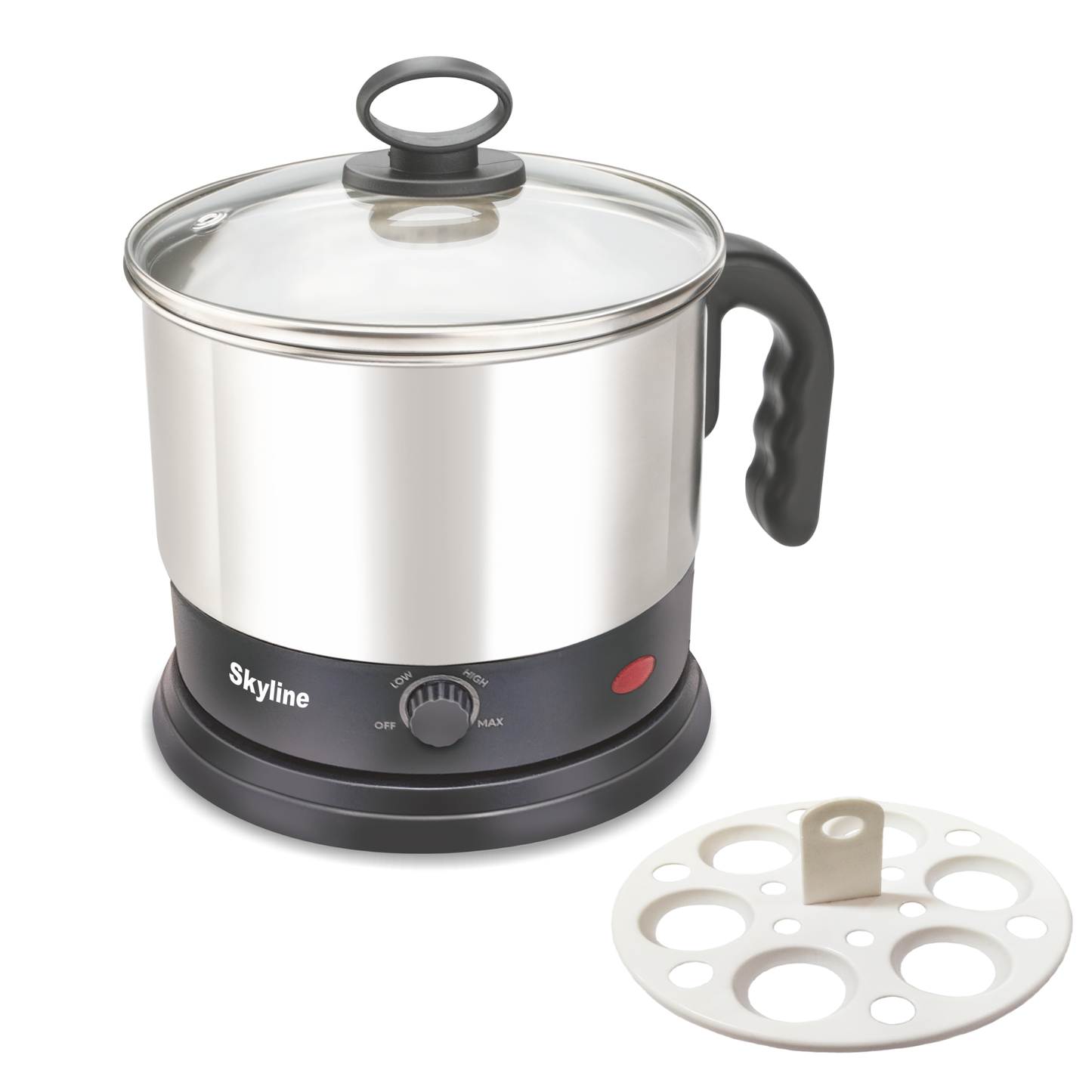 Skyline 1500W Multi Kettle & Noodle Maker, 1.7L - Versatile Cooking for Soups, Noodles & More