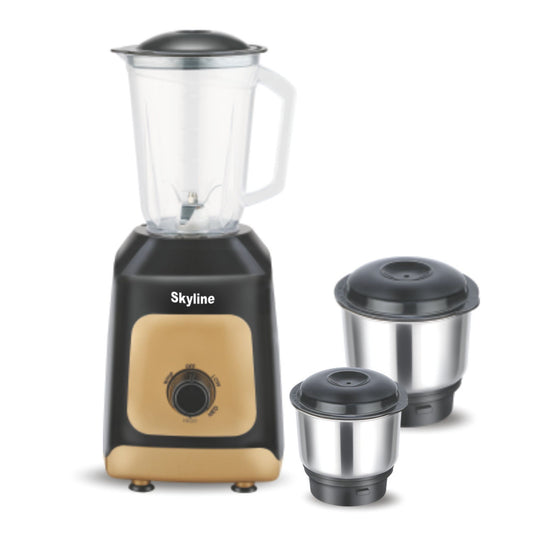 Skyline 600W Mixer Grinder with 3 Jars
