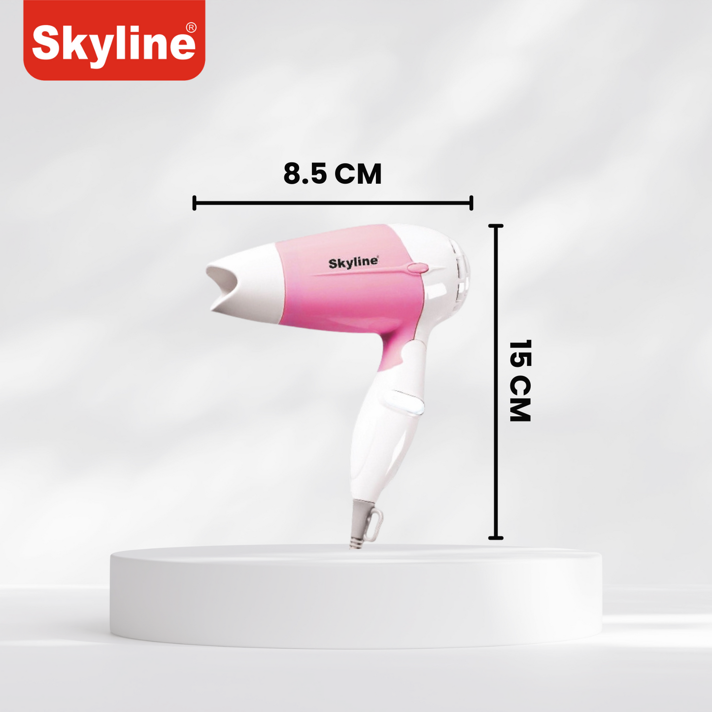 Skyline Hair Dryer 700W Style On The-Go with Precision