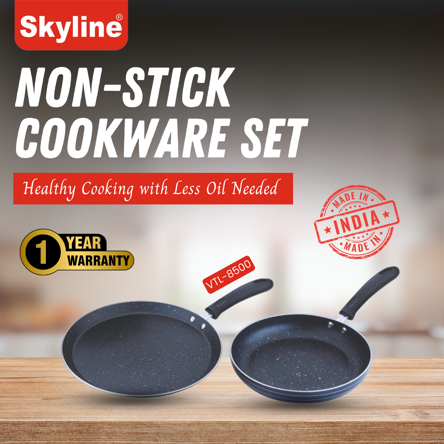 Skyline Non-Stick Cookware Set