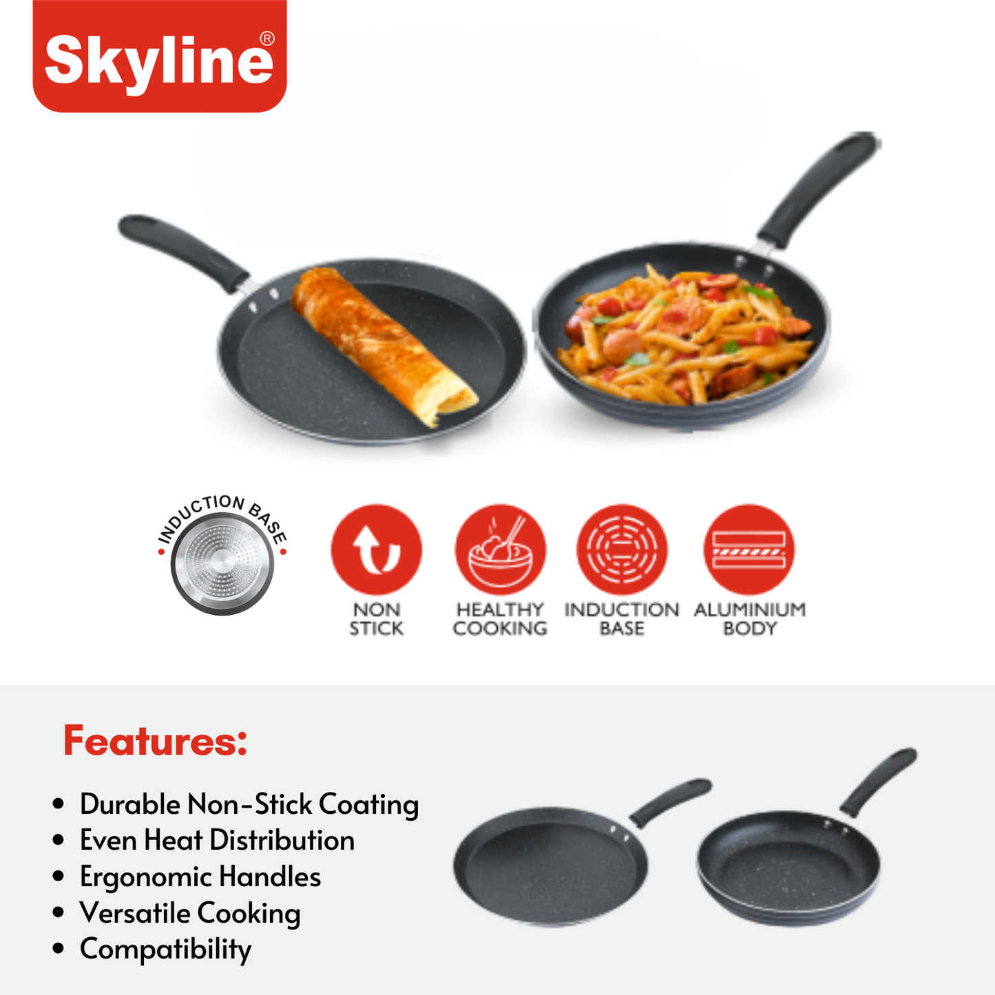 Skyline Non-Stick Cookware Set
