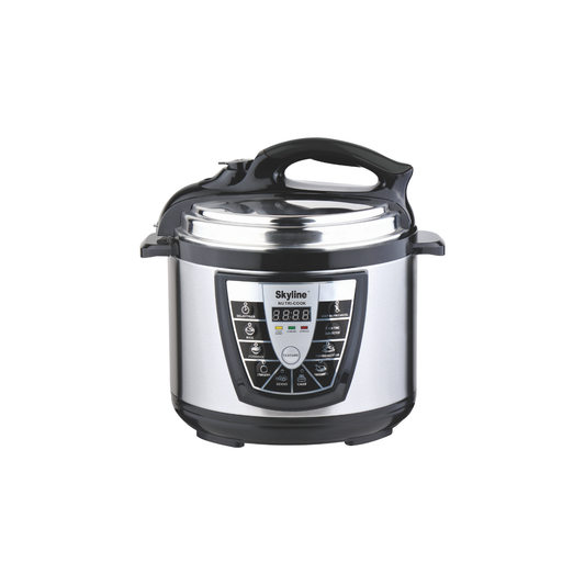 Skyline 6L Digital Pressure Cooker – 1000W Intelligent Cooking for Effortless Meals
