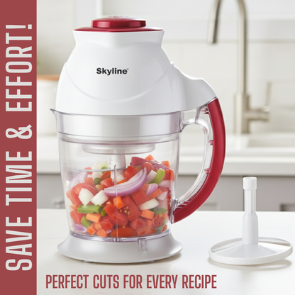 Skyline Electric Chopper 300 Watts with 700ml Capacity