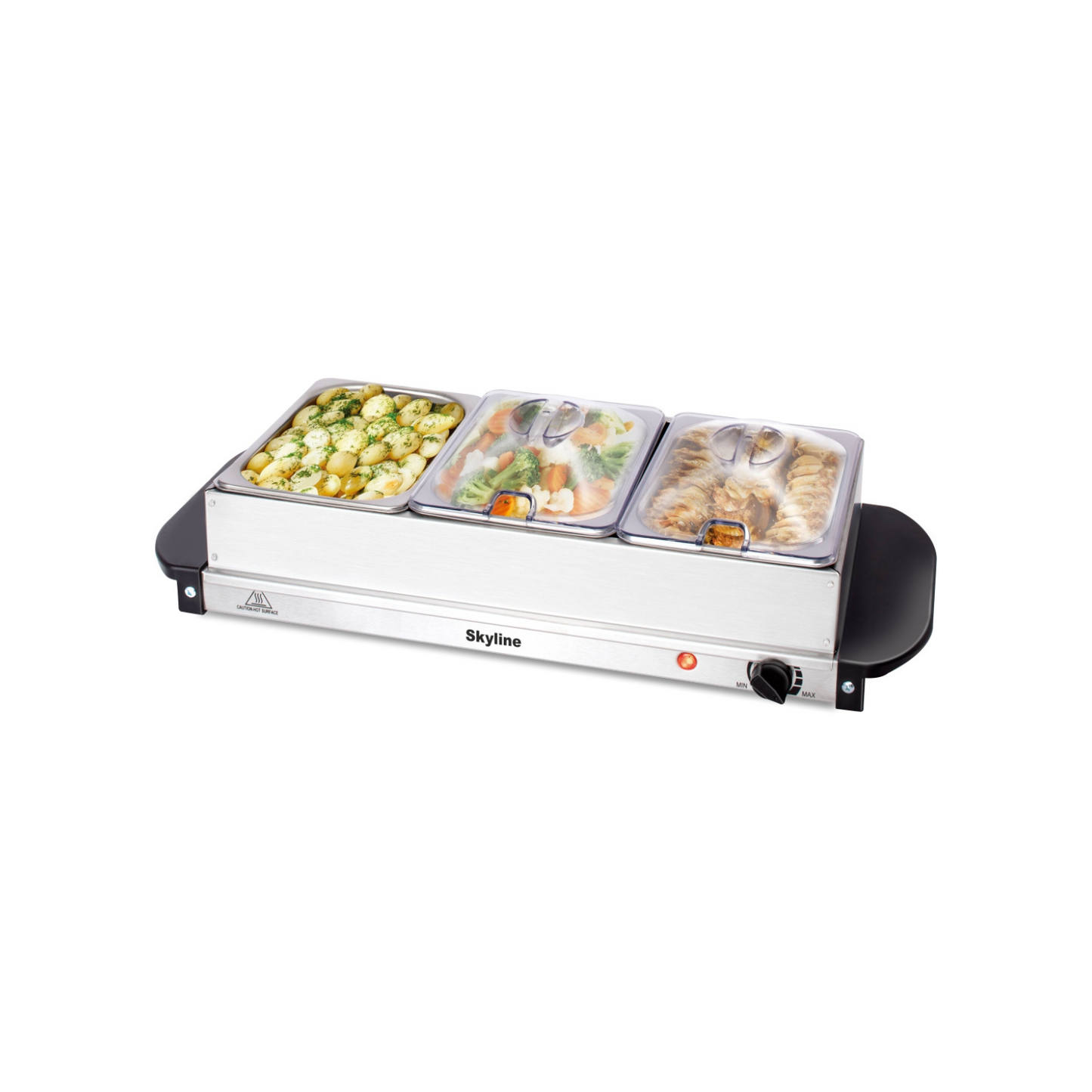 Skyline Buffet Server 3 x 1.5L Buffet Trays