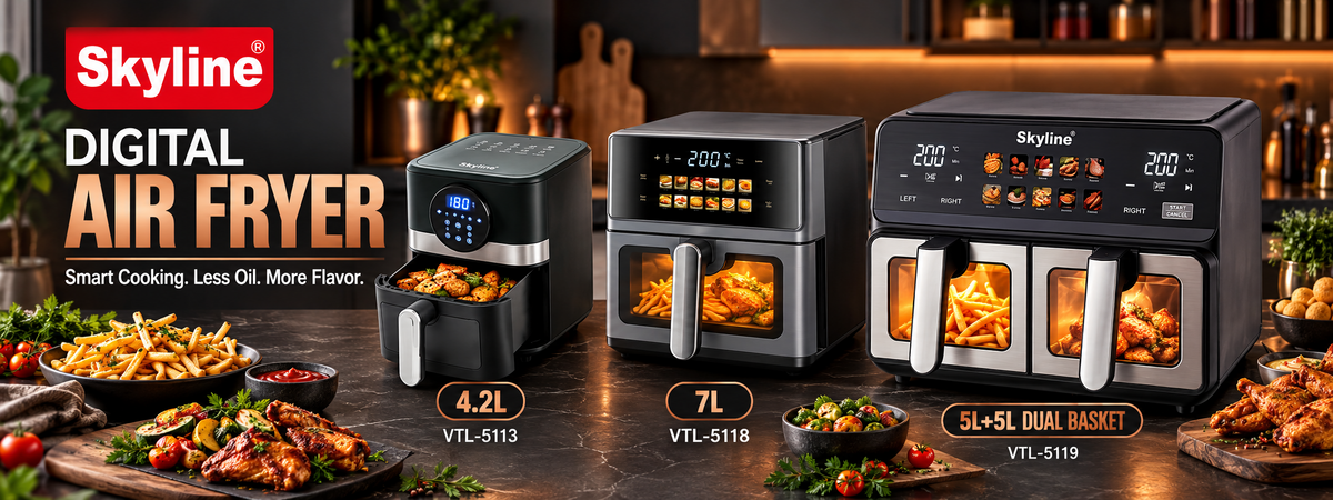 Skyline Air Fryer banner