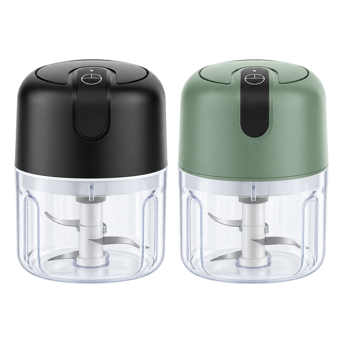 Skyline BC-1200 250ml wireless USB mini food chopper in black and mint colour options