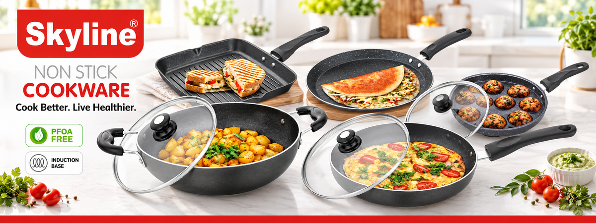 Skyline Non Stick Cookware banner