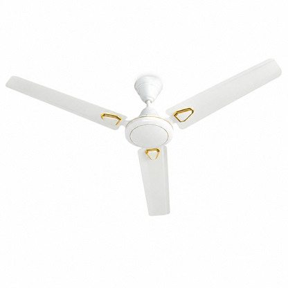 Skyline Skyglide 48 inch white three-blade ceiling fan hero view