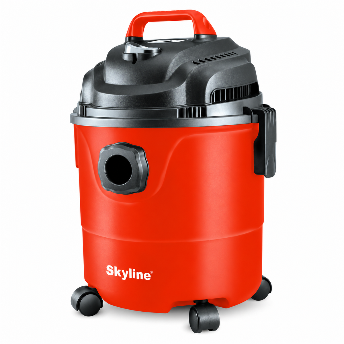 Skyline VTL-2626 1200W wet and dry vacuum cleaner with 12L tank and HEPA foam filter on white background